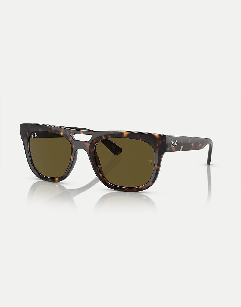 Квадратные солнцезащитные очки Ray-Ban Phil темно-черепахового цвета с коричневыми линзами
Квадратные солнцезащитные очки Ray-Ban Phil темно-черепахового цвета с коричневыми линзами