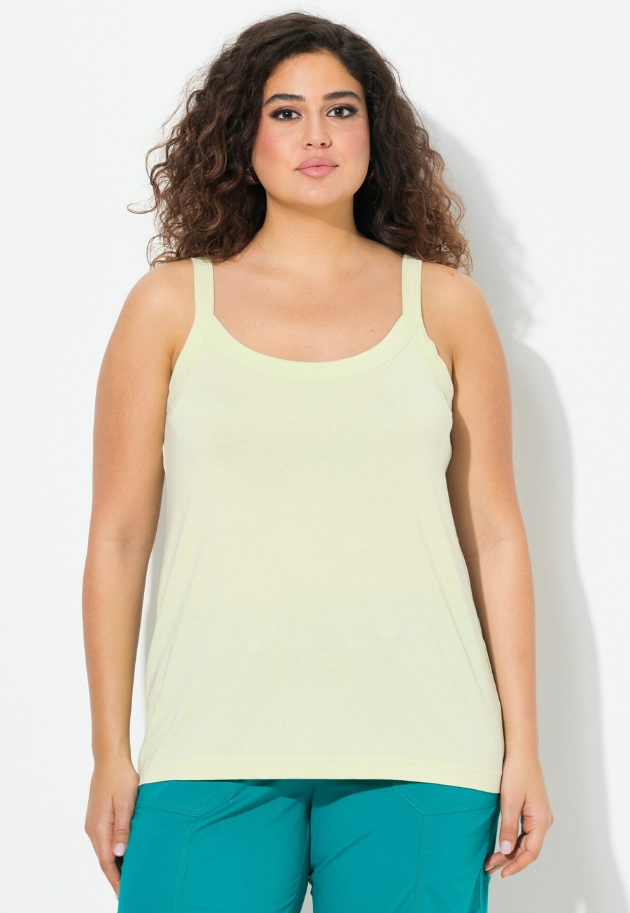 Топ Ulla Popken Top, Pistachio/Light Yellow
Топ Ulla Popken Top, Pistachio/Light Yellow