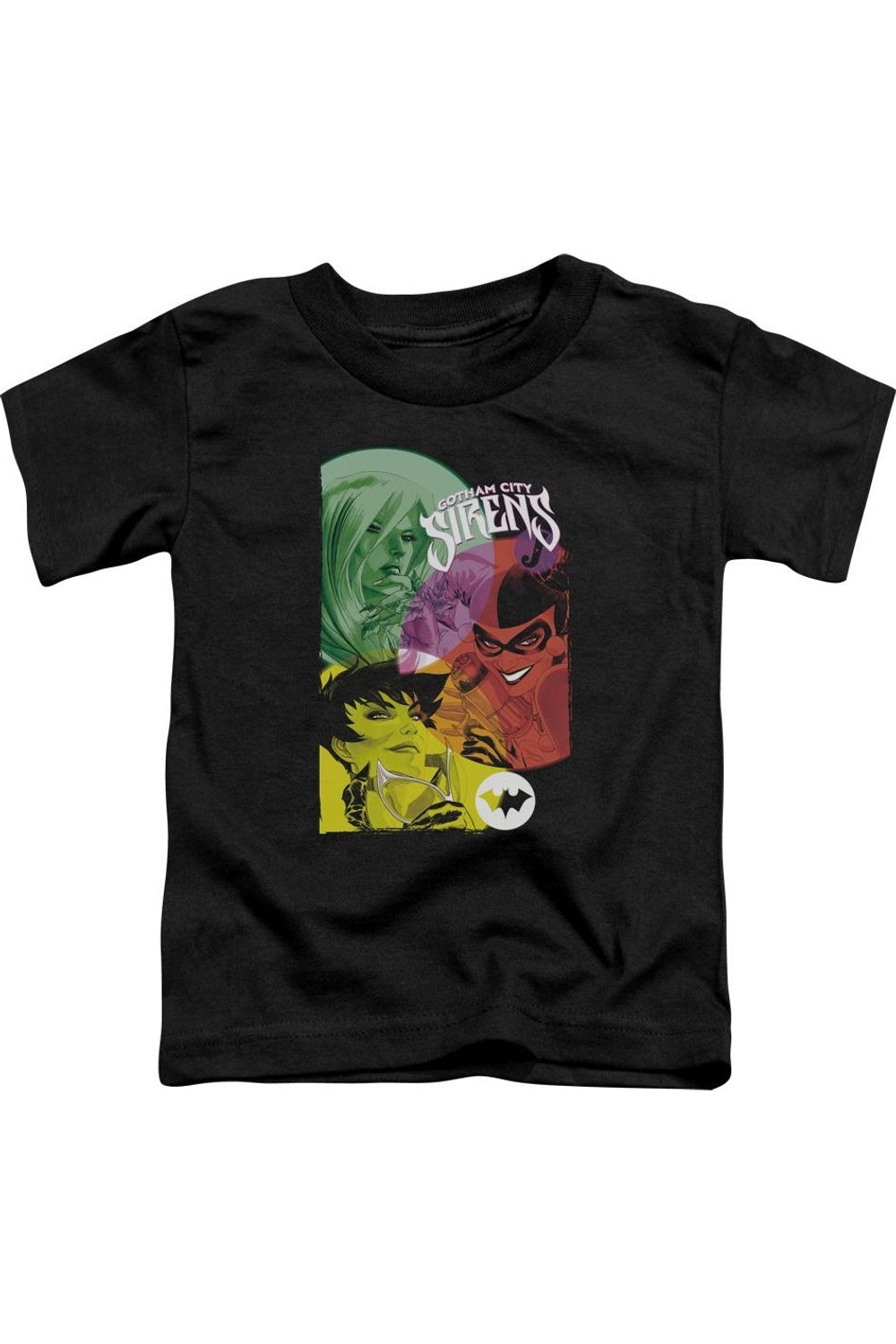 Футболка с коротким рукавом Batman Gotham Sirens для малышей Gildan, черный
Футболка с коротким рукавом Batman Gotham Sirens для малышей Gildan, черный