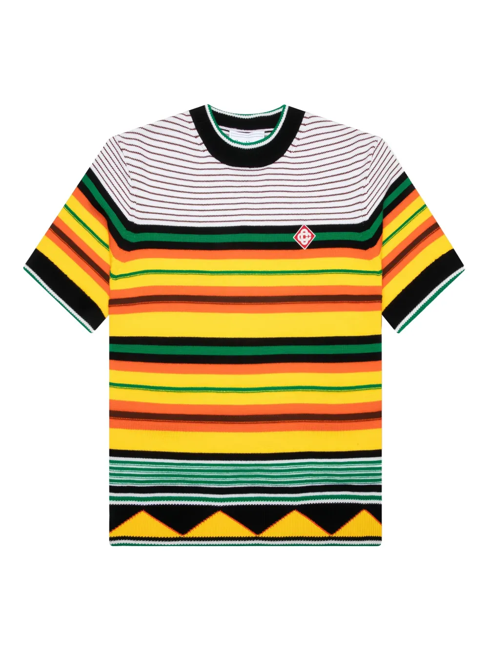 Полосатая футболка CASABLANCA, желтый
Полосатая футболка CASABLANCA, желтый