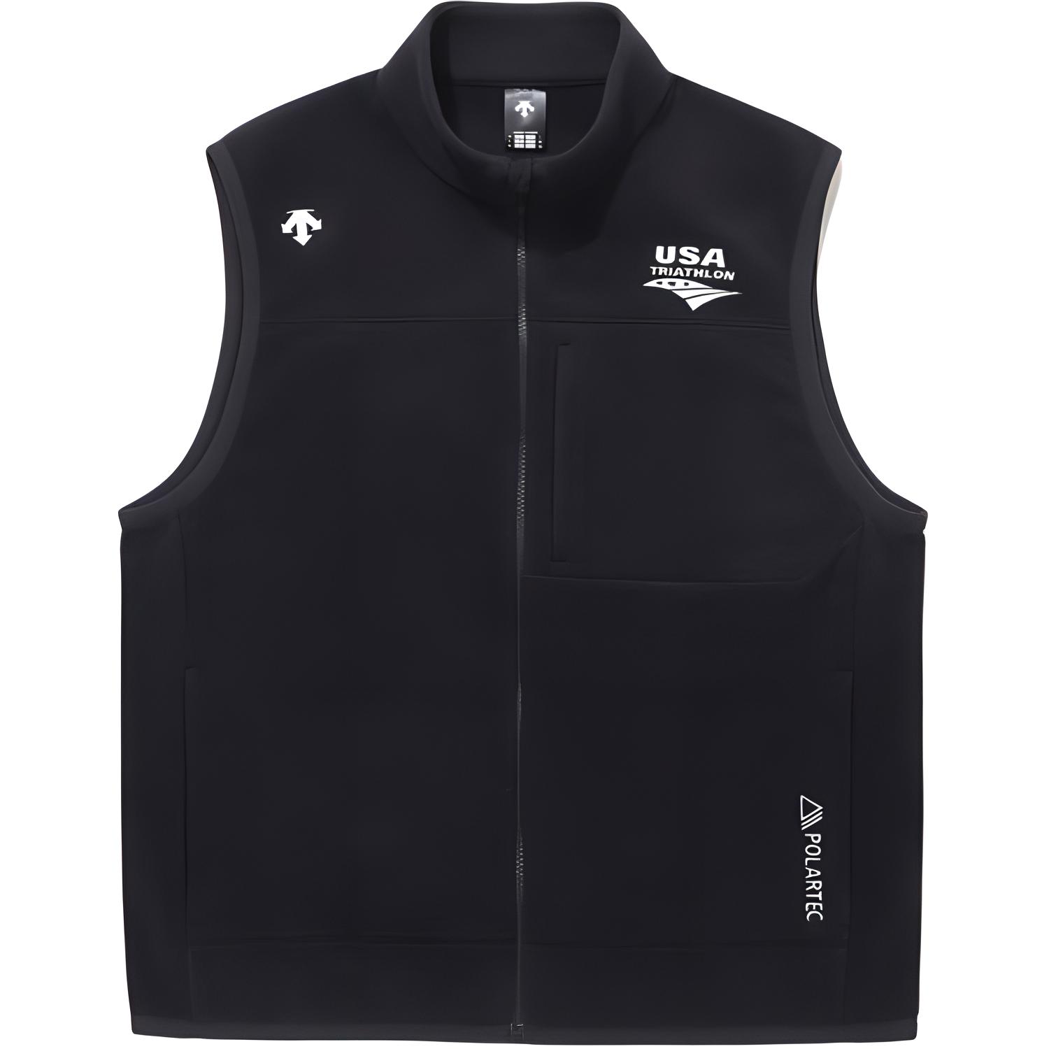 Жилет мужской с воротником стойкой DESCENTE, черный
Жилет мужской с воротником стойкой DESCENTE, черный