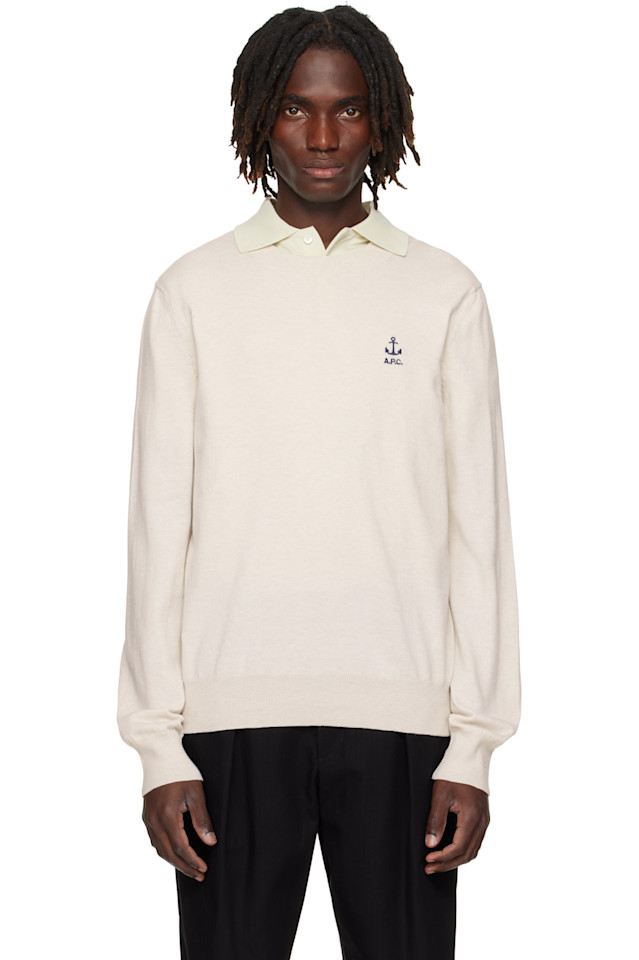 Свитер Gabin A.P.C., экрю
Свитер Gabin A.P.C., экрю