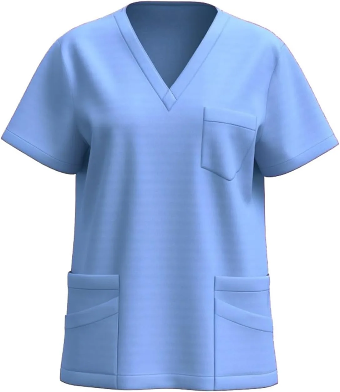 Женская блузка V-образным вырезом с коротким рукавом и карманом Smxrfitk
Женская блузка V-образным вырезом с коротким рукавом и карманом Smxrfitk