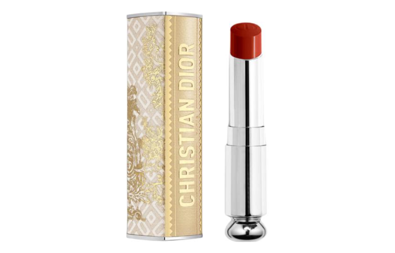 Ограниченная рождественская коллекция помад Enchantment кремовая увлажняющая легко растушевывается осветляет тон кожи 3.2g DIOR, 822 Scarlet Silk
Ограниченная рождественская коллекция помад Enchantment кремовая увлажняющая легко растушевывается осветляет тон кожи 3.2g DIOR, 822 Scarlet Silk