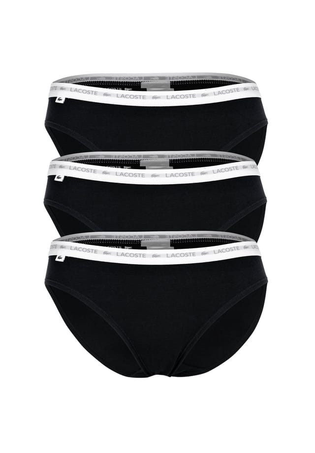 Трусы 3 шт. в упаковке - нижнее белье из хлопка стретч с логотипом на поясе простые Lacoste, черный
Трусы 3 шт. в упаковке - нижнее белье из хлопка стретч с логотипом на поясе простые Lacoste, черный