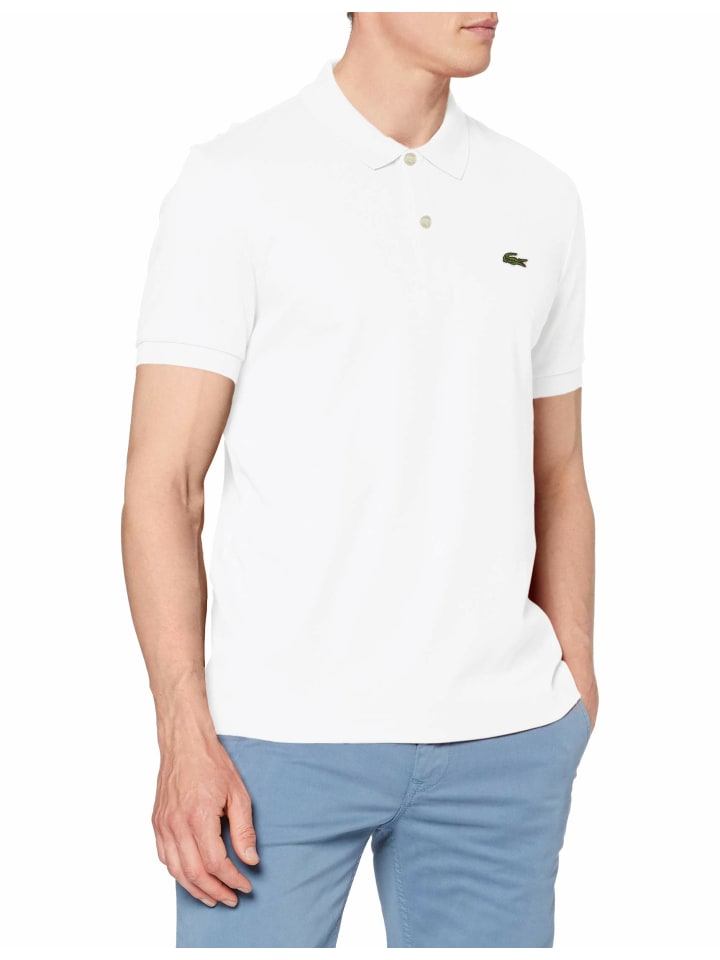 Lacoste Мужская рубашка-поло однотонного цвета
Lacoste Мужская рубашка-поло однотонного цвета