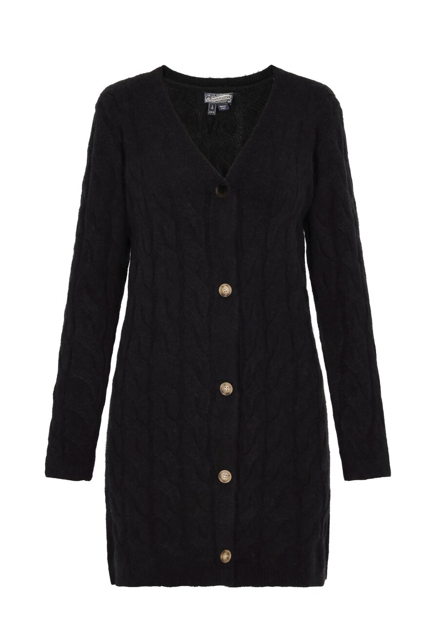 Вязаный кардиган DreiMaster Vintage, черный
Вязаный кардиган DreiMaster Vintage, черный