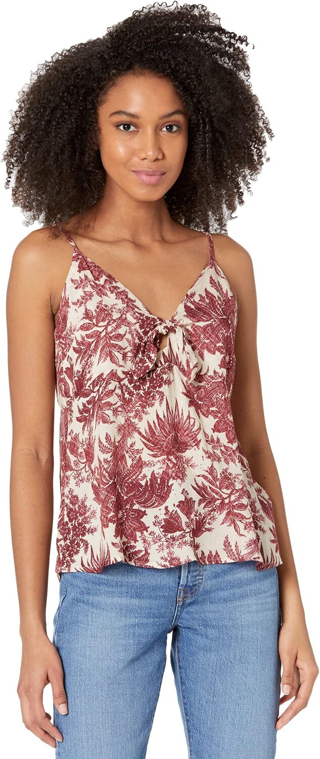 Майка Chaser Heirloom Gauze Flouncy Tie Front Cami, цвет Vintage Tapestry
Майка Chaser Heirloom Gauze Flouncy Tie Front Cami, цвет Vintage Tapestry