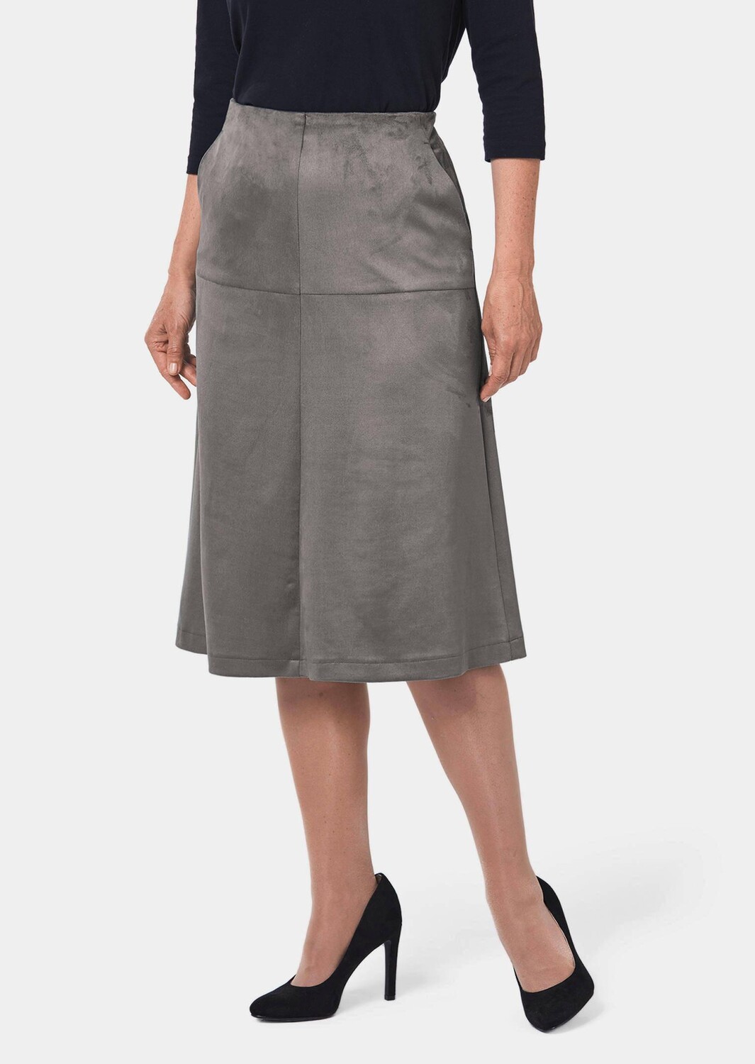 Юбка до колена GOLDNER, цвет stein, Серый, Юбка до колена GOLDNER, цвет stein
Юбка до колена GOLDNER, цвет stein, Серый, Юбка до колена GOLDNER, цвет stein