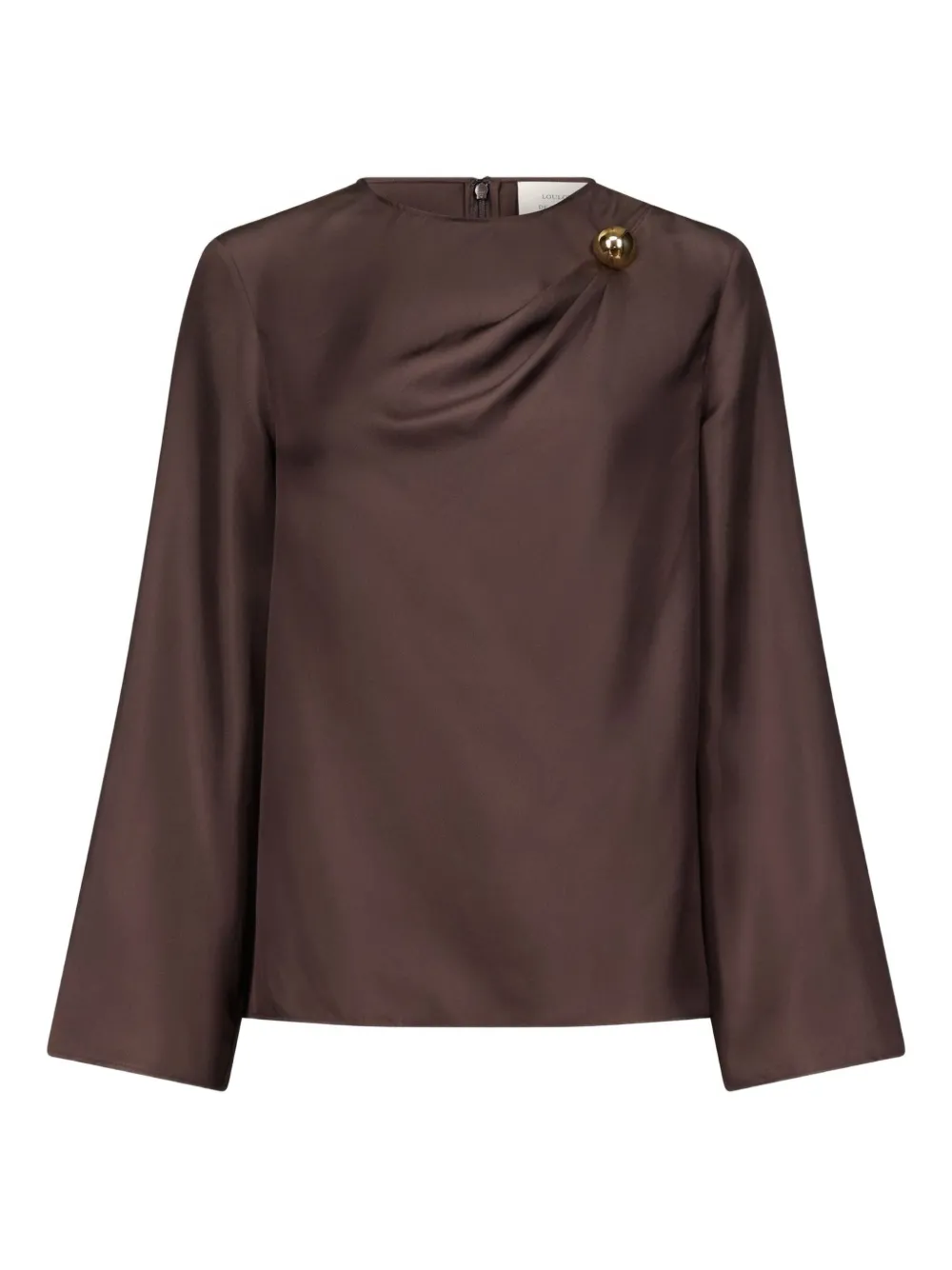Топ Azae с драпировкой LouLou de Saison, коричневый
Топ Azae с драпировкой LouLou de Saison, коричневый