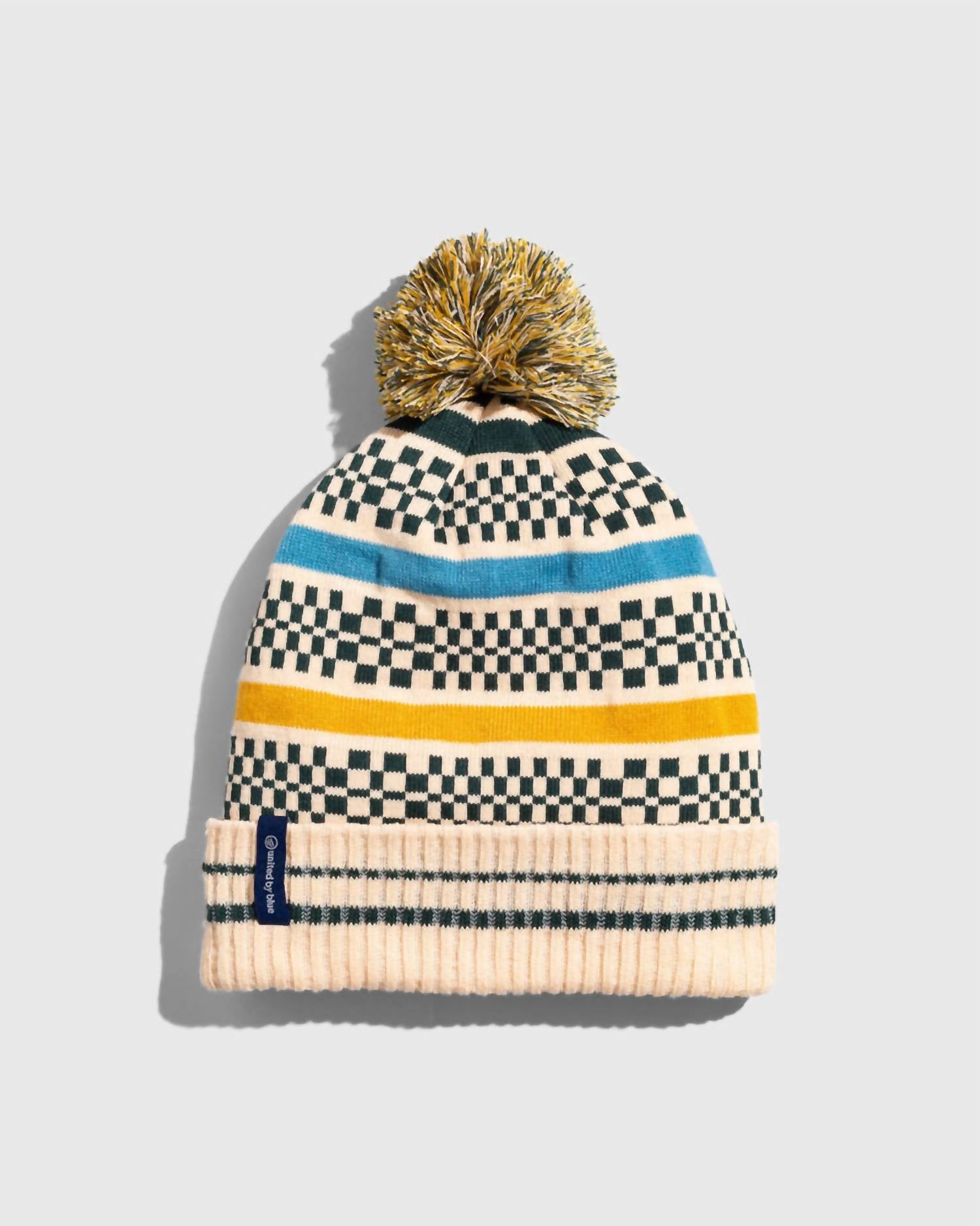 Переработанная новинка, шапка-бини с помпоном, разноцветная united by blue, мультиколор
Переработанная новинка, шапка-бини с помпоном, разноцветная united by blue, мультиколор