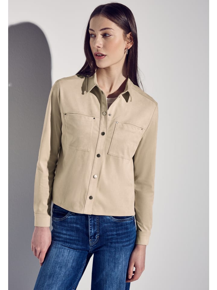 Блузка Street One, цвет velours hemdbluse' beige
Блузка Street One, цвет velours hemdbluse' beige