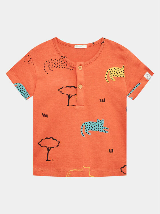 Футболка стандартного кроя United Colors Of Benetton, оранжевый
Футболка стандартного кроя United Colors Of Benetton, оранжевый