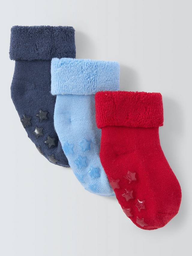 Детские носки Roll Top из органического хлопка John Lewis, Pack of 3, Blue/Red Mix
Детские носки Roll Top из органического хлопка John Lewis, Pack of 3, Blue/Red Mix