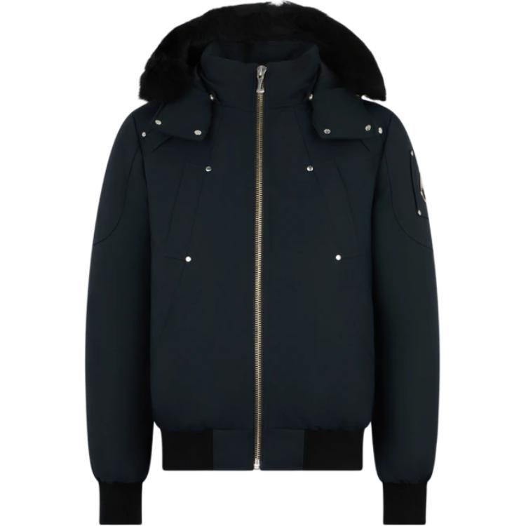 Куртка-бомбер на молнии Moose Knuckles, marine синий
Куртка-бомбер на молнии Moose Knuckles, marine синий