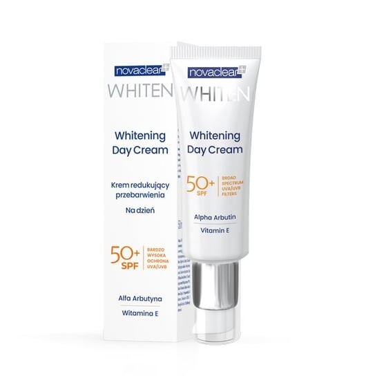 Отбеливающий дневной крем 50 мл NovaClear Whitening Day Cream SPF50
Отбеливающий дневной крем 50 мл NovaClear Whitening Day Cream SPF50