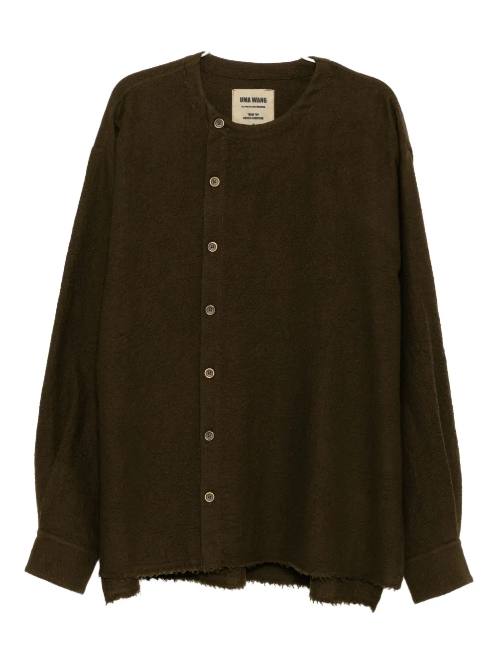 Шерстяной кардиган Uma Wang, коричневый
Шерстяной кардиган Uma Wang, коричневый