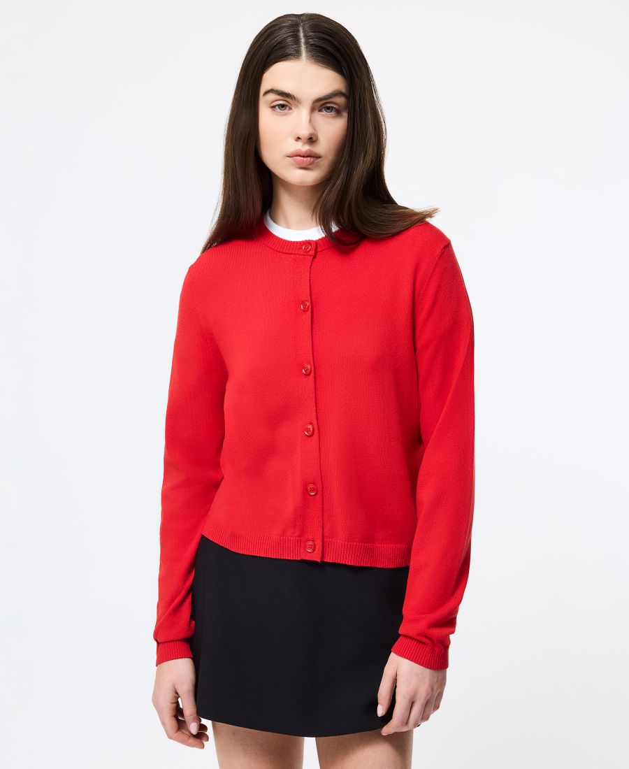 Женский облегающий кардиган Cosysoft French Connection, Mars Red
Женский облегающий кардиган Cosysoft French Connection, Mars Red
