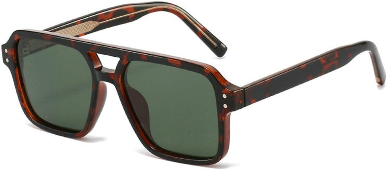 Willochra Модные солнцезащитные очки-пилот с защитным экраном для женщин, ретро-классические, с двойным лучом, дизайнерские, мужские, с градиентным переходом, увеличенного размера, C6
Willochra Модные солнцезащитные очки-пилот с защитным экраном для женщин, ретро-классические, с двойным лучом, дизайнерские, мужские, с градиентным переходом, увеличенного размера, C6