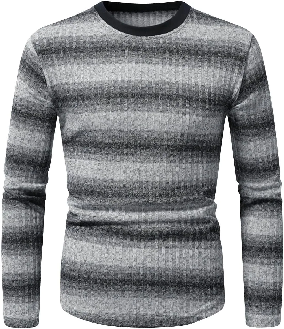 Мужской свитер Muscularfit с длинными рукавами в полоску
Мужской свитер Muscularfit с длинными рукавами в полоску