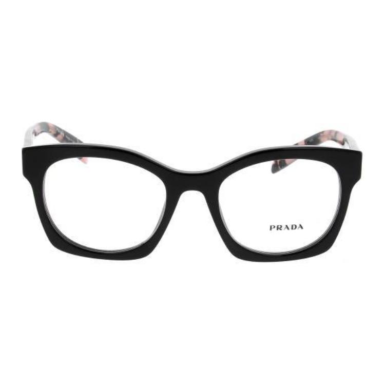 PRADA Очки кошачий глаз с черепаховым декором, Black Edition VPRA05F-13P1O1
PRADA Очки кошачий глаз с черепаховым декором, Black Edition VPRA05F-13P1O1