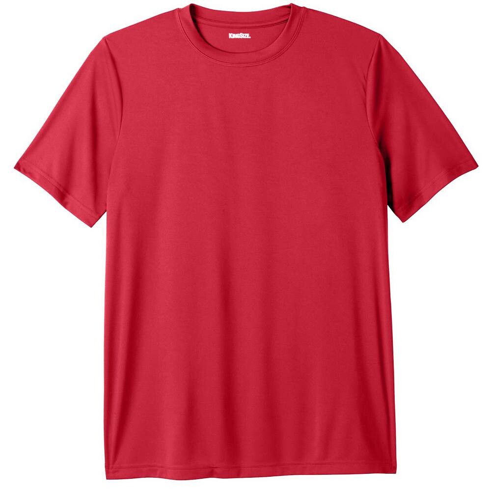 Мужская футболка Kingsize с круглым вырезом, большая и высокая, без пота KingSize, красный
Мужская футболка Kingsize с круглым вырезом, большая и высокая, без пота KingSize, красный