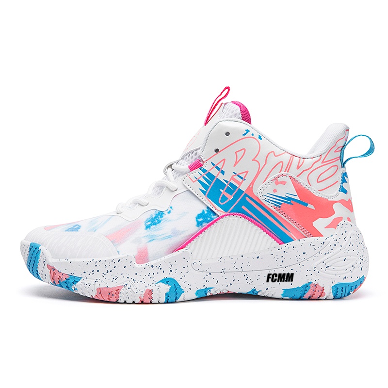 Противоскользящие и дышащие детские баскетбольные кроссовки для подростков FCMM, белый/розовый
Противоскользящие и дышащие детские баскетбольные кроссовки для подростков FCMM, белый/розовый