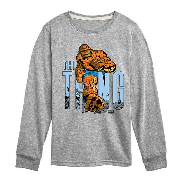 Футболка с длинным рукавом The Thing для мальчиков 8-20 Marvel, Athletic Heather
Футболка с длинным рукавом The Thing для мальчиков 8-20 Marvel, Athletic Heather