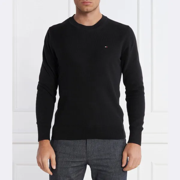 Свитер с цепочной структурой Tommy Hilfiger, черный
Свитер с цепочной структурой Tommy Hilfiger, черный