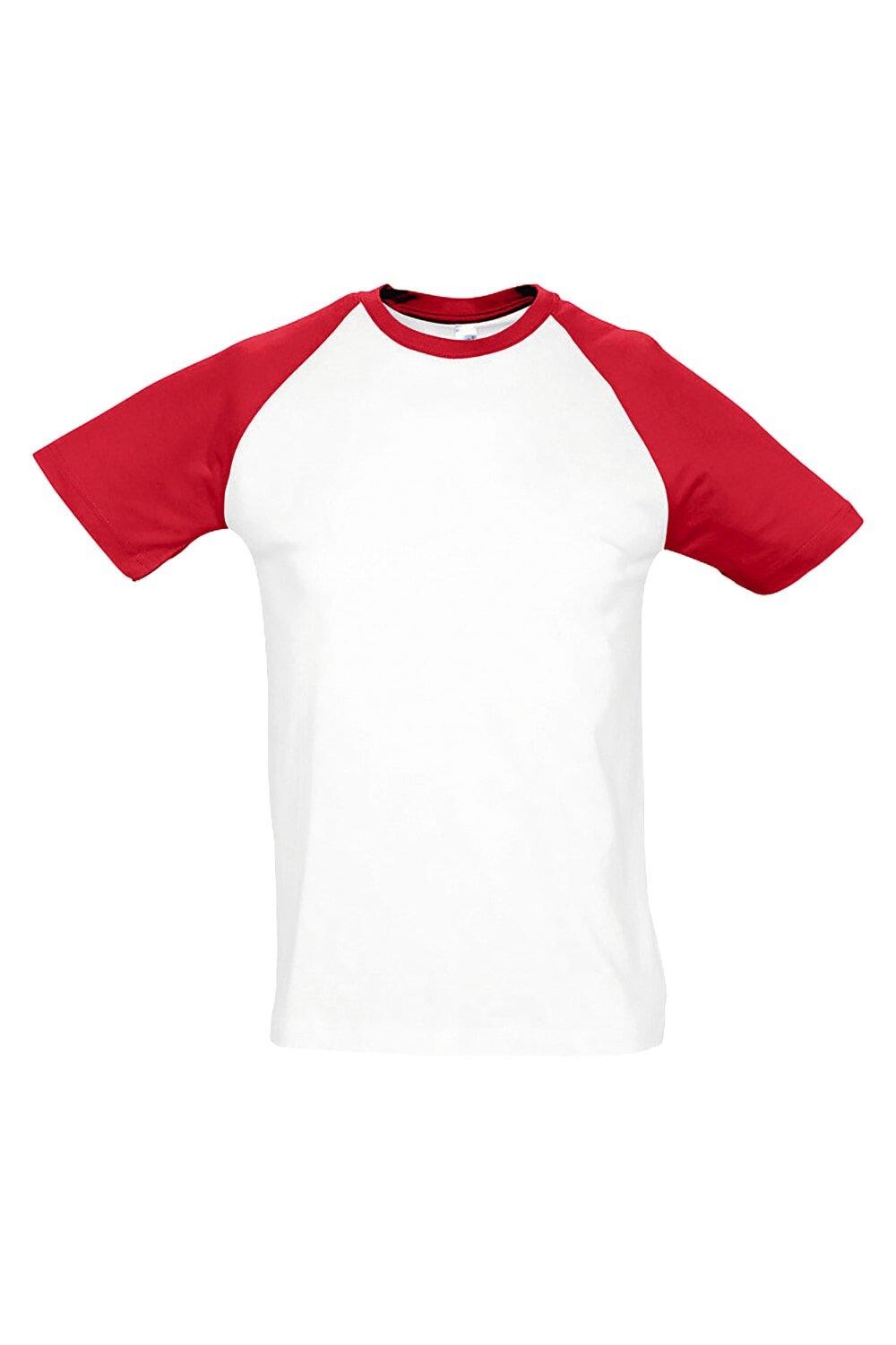 Футболка с короткими рукавами и контрастным принтом SOL'S, белый
Футболка с короткими рукавами и контрастным принтом SOL'S, белый