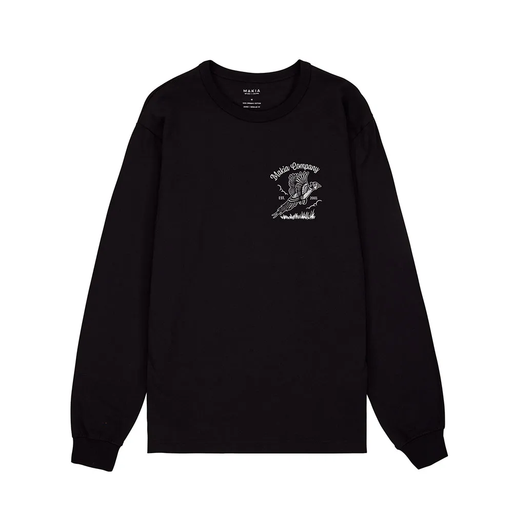 Лонгслив Makia Hunted, черный 
Лонгслив Makia Hunted, черный