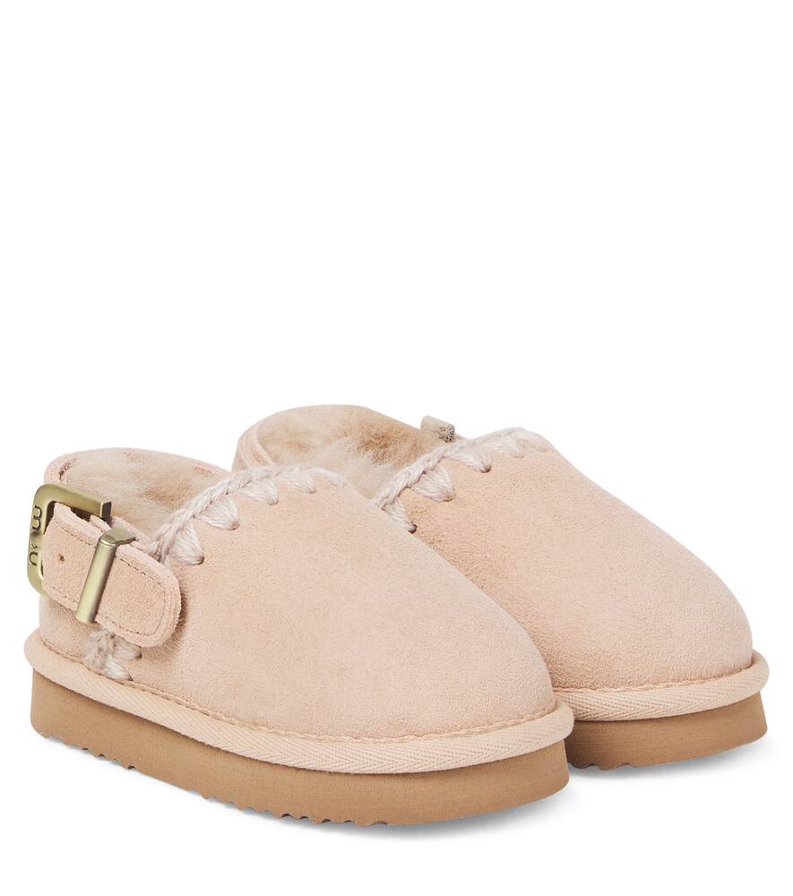 Вышитые замшевые клоги с подкладкой из овчины Mou Kids, Rose Beige
Вышитые замшевые клоги с подкладкой из овчины Mou Kids, Rose Beige
