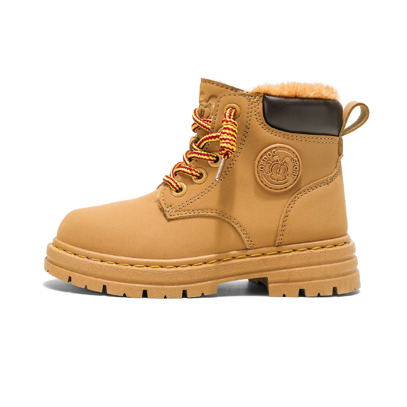 Детские кожаные ботинки для детей BOBDOG, желтый
Детские кожаные ботинки для детей BOBDOG, желтый