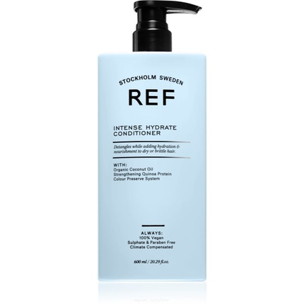 REF Intense Hydrate Hair Conditioner 600 мл - для сухих волос
REF Intense Hydrate Hair Conditioner 600 мл - для сухих волос