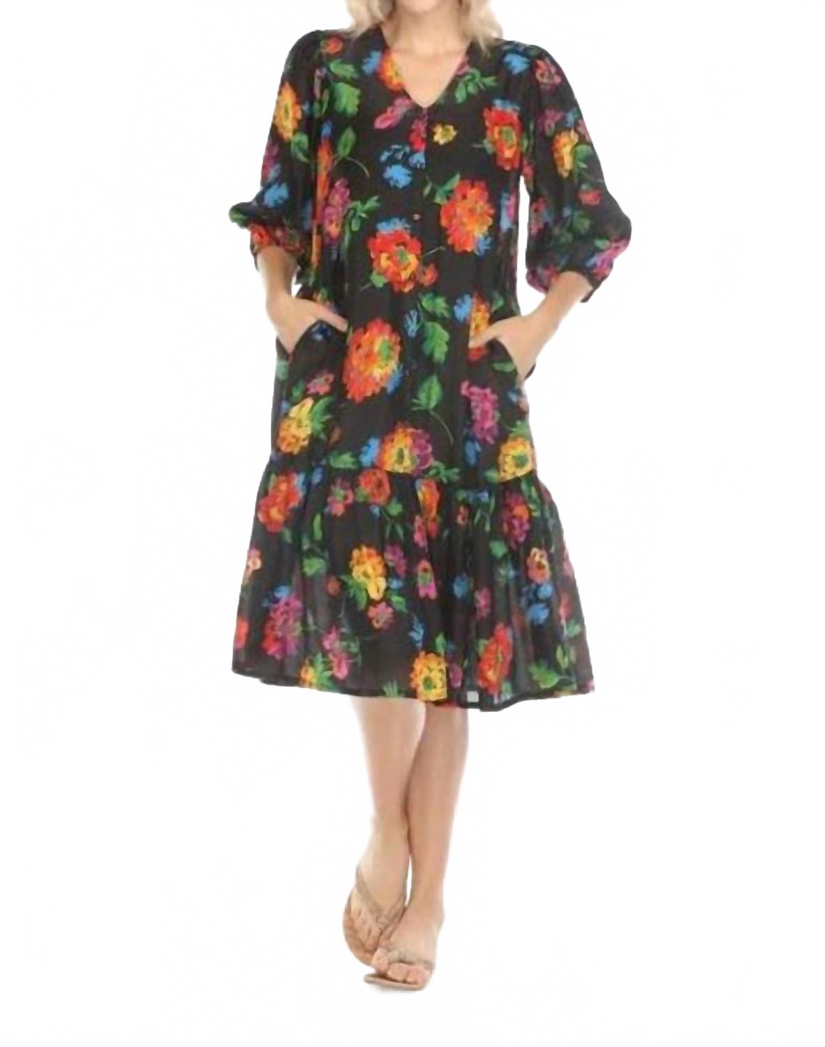 Платье Ermyas (слэп) в цвете аметист Johnny Was, Amatista
Платье Ermyas (слэп) в цвете аметист Johnny Was, Amatista