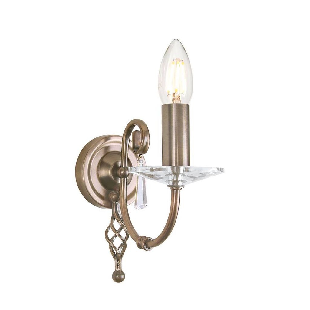 Настенный светильник Aegean, старинная латунь и стекло, 1 лампочка Elstead Lighting
Настенный светильник Aegean, старинная латунь и стекло, 1 лампочка Elstead Lighting