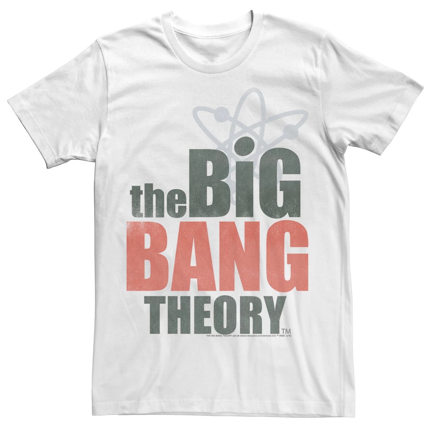 Мужская футболка с логотипом The Big Bang Theory Licensed Character, белый
Мужская футболка с логотипом The Big Bang Theory Licensed Character, белый