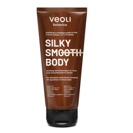 Разглаживающая и увлажняющая маска для тела Silky Smooth Body Markenlos
Разглаживающая и увлажняющая маска для тела Silky Smooth Body Markenlos