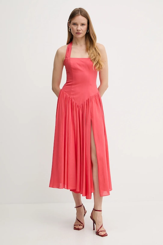 Платье с добавлением льна Bardot, розовый
Платье с добавлением льна Bardot, розовый