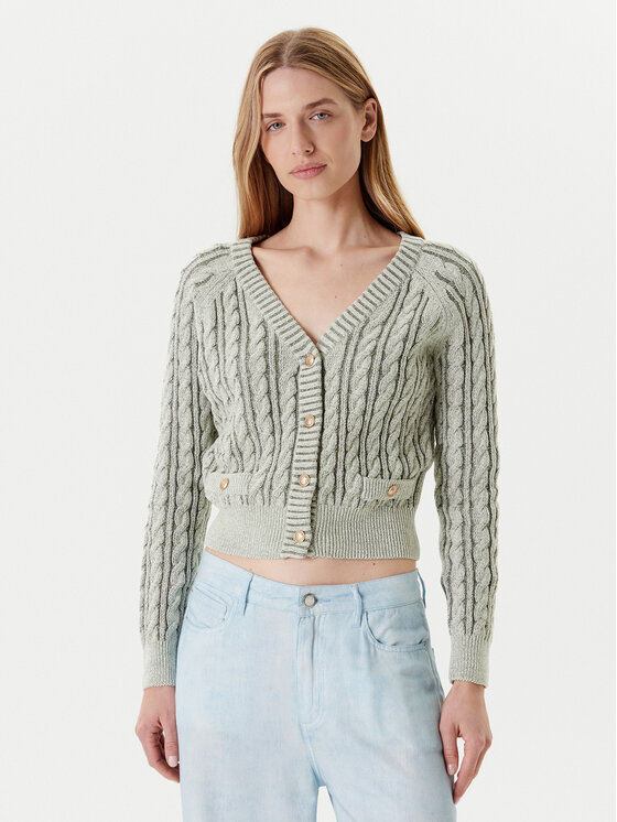 Кардиган обычного кроя W5YR15 Z3OU0 Guess, зеленый
Кардиган обычного кроя W5YR15 Z3OU0 Guess, зеленый