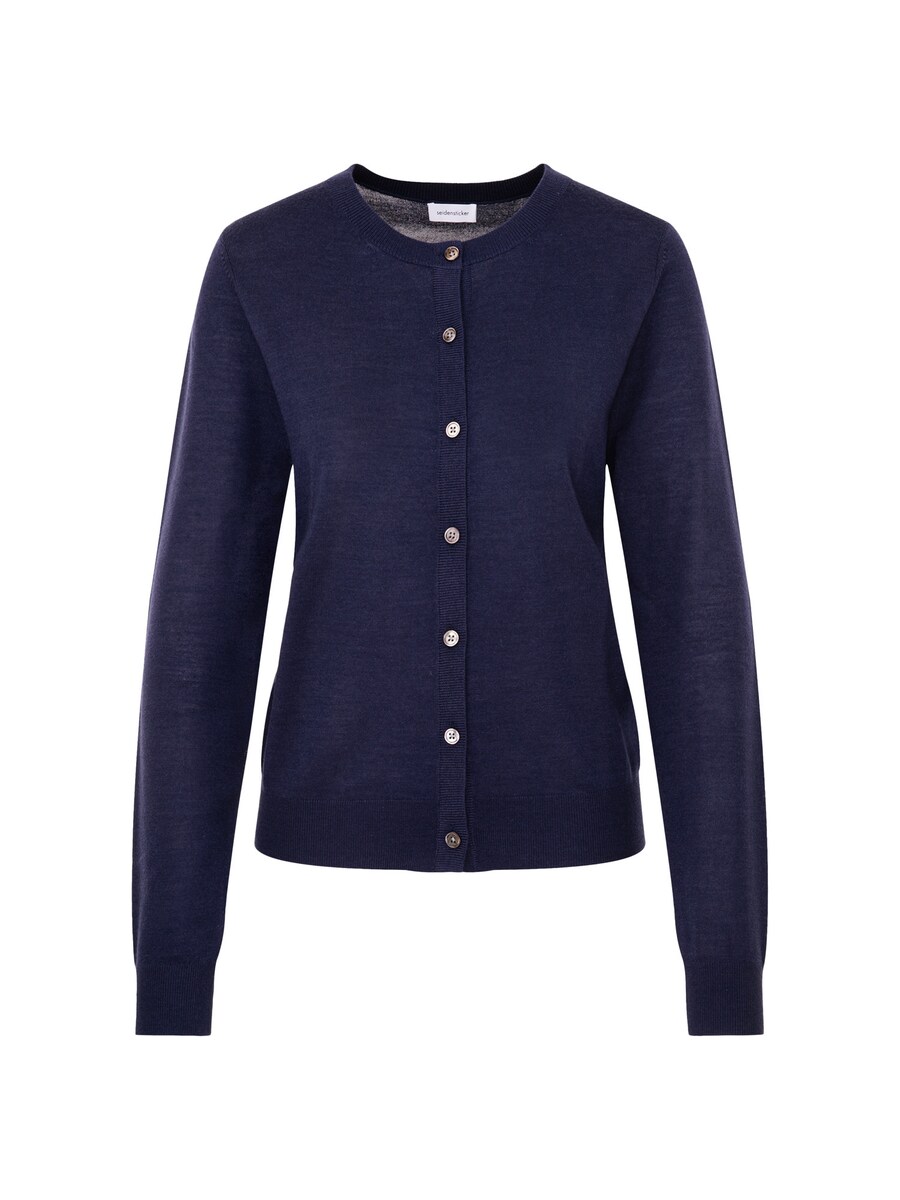 Вязаный кардиган SEIDENSTICKER The Knits, темно-синий
Вязаный кардиган SEIDENSTICKER The Knits, темно-синий
