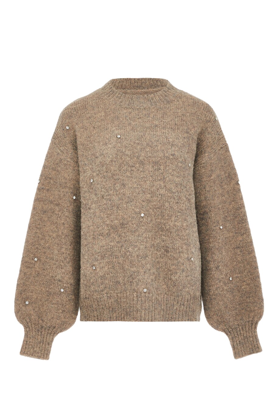 Свитер caissa, серо-коричневый
Свитер caissa, серо-коричневый