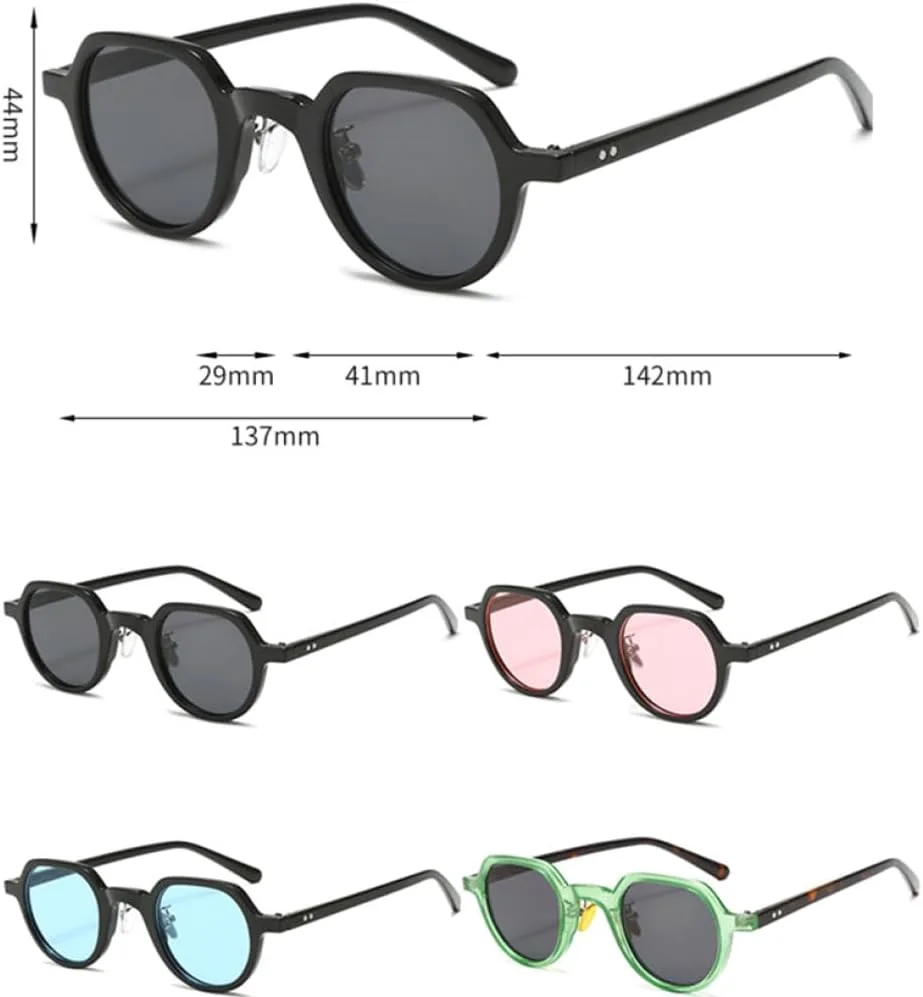 Солнцезащитные очки в маленькой оправе, винтажные, женские, зеленые, синие, желтые, с защитой от УФ-излучения UV400, круглые, мужские MUTYNE, Black With Blue
Солнцезащитные очки в маленькой оправе, винтажные, женские, зеленые, синие, желтые, с защитой от УФ-излучения UV400, круглые, мужские MUTYNE, Black With Blue