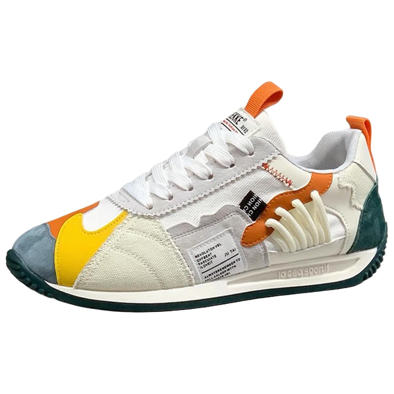 ZUOSAISI Износостойкие дышащие низкие повседневные кроссовки мужские бело-оранжевые, цвет White Orange
ZUOSAISI Износостойкие дышащие низкие повседневные кроссовки мужские бело-оранжевые, цвет White Orange