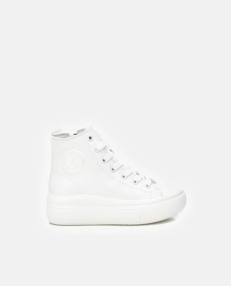 Детские кожаные кроссовки на молнии Xti, белый
Детские кожаные кроссовки на молнии Xti, белый