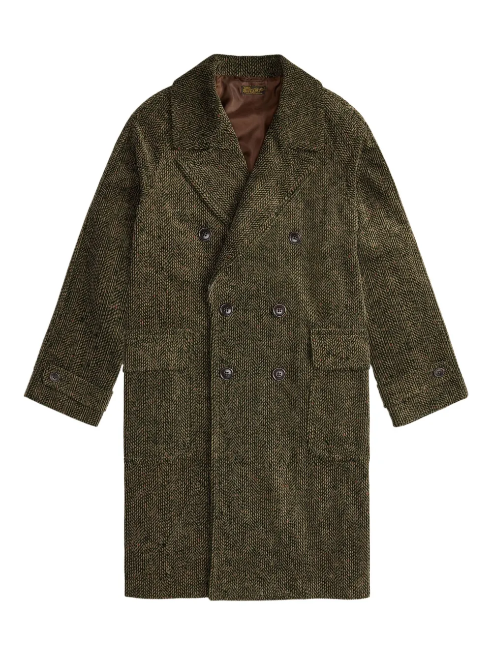 Двубортное вельветовое пальто Ralph Lauren RRL, зеленый
Двубортное вельветовое пальто Ralph Lauren RRL, зеленый