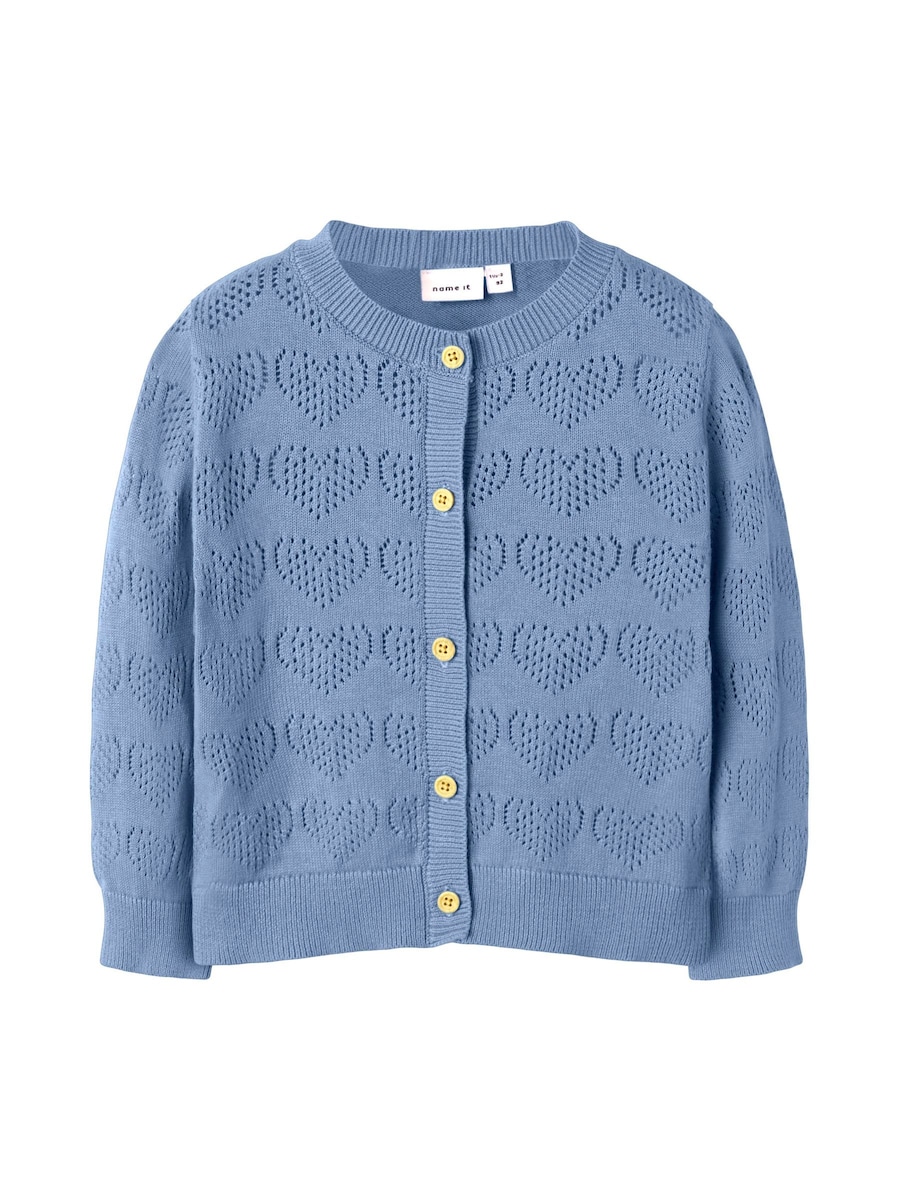 Вязаный кардиган NAME IT, светло-голубой
Вязаный кардиган NAME IT, светло-голубой