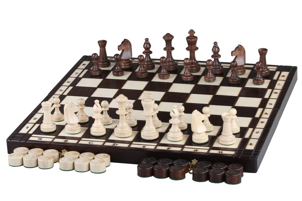 Шахматы+шашки Sunrise Chess & Games
Шахматы+шашки Sunrise Chess & Games
