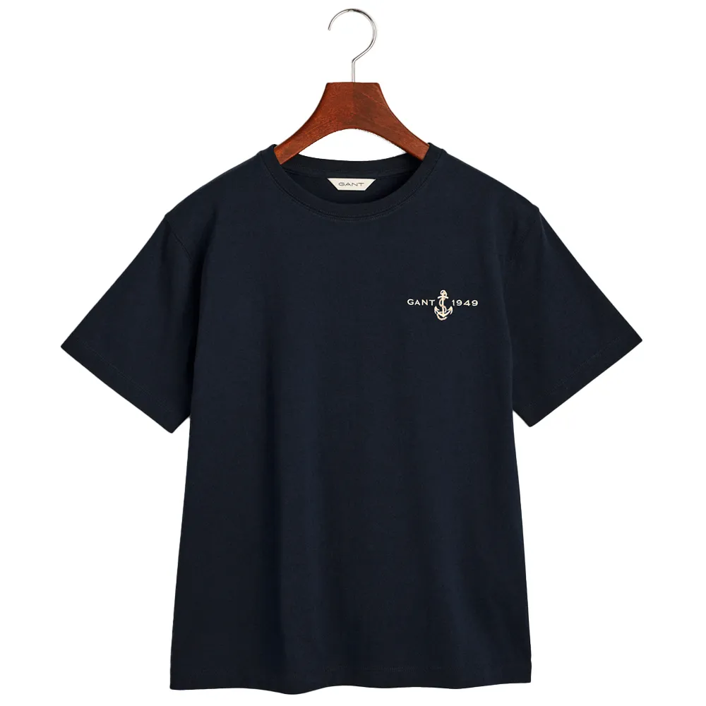Футболка с коротким рукавом Gant 4200573, синий 
Футболка с коротким рукавом Gant 4200573, синий