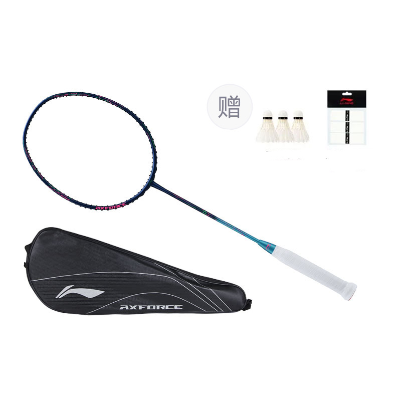 Thunderstorm 50 Full Carbon бадминтонная ракетка для атакующей игры с жесткой головой продвинутого уровня 675 мм унисекс с одинарной ручкой LINING, single racket+grip tape *3 (random color)+badminton *3
Thunderstorm 50 Full Carbon бадминтонная ракетка для атакующей игры с жесткой головой продвинутого уровня 675 мм унисекс с одинарной ручкой LINING, single racket+grip tape *3 (random color)+badminton *3